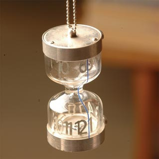 Details Clock pendant by Dana Bloom